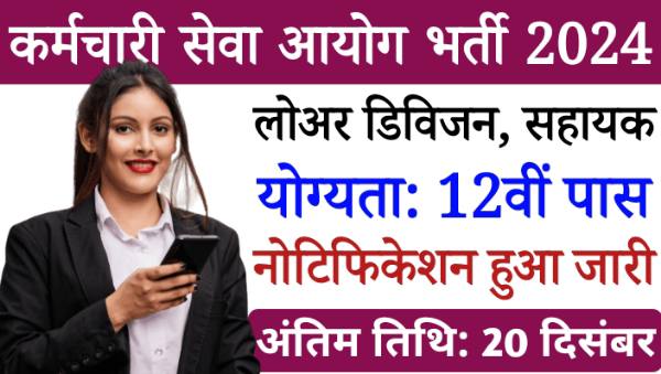 Public Sevice Commision Vacancy 2024: लोअर डिवीजन और असिस्टेंट इंस्पेक्टर के पदों पर भर्ती, 12वी पास योग्यता