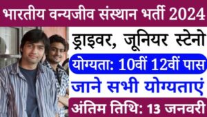 Wildlife Institute Vacancy 2024: वन्यजीव संस्थान में निकली ग्रुप बी और सी के पदों पर भर्तीयां, 10वी 12वी पास को मौका