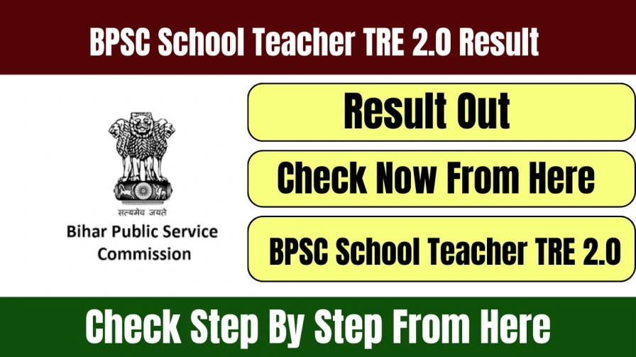BPSC School Teacher TRE 2.0 Result (NIOS DElEd