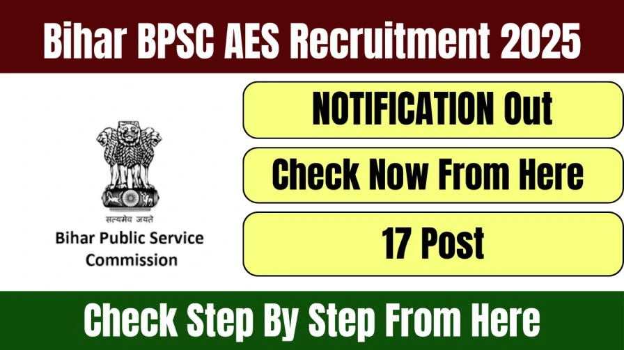 Bihar BPSC AES Recruitment 2025