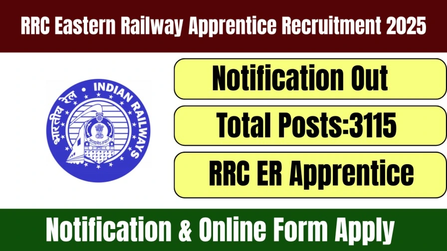 RRC Eastern Railway Apprentice Recruitment