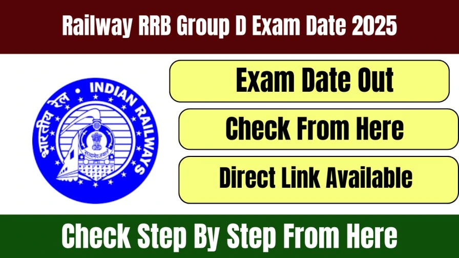 Railway RRB Group D Exam Date 2025